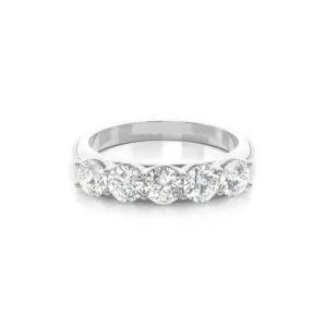 1.80 Karat Beştaş Pırlanta Yüzük Yuvarlak Zarif Tasarım