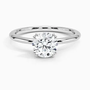 1 Karat Tektaş Pırlanta Yüzük