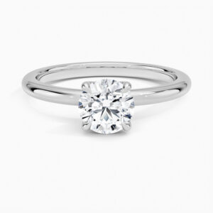 Pırlanta Tektaş | Lale Form Tırnakla Kalpleri Fetheden Klasik