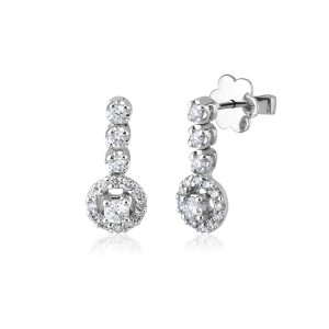 sallantili halo tasarimli pirlanta kupe modeli