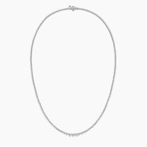 7.50 karat pirlanta suzme boy suyolu gerdanlik modelinin tam gorunusu