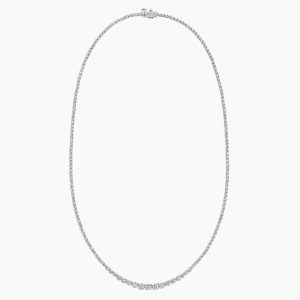 tirnakli monturlu pirlanta suzme boy suyolu gerdanlik modelinin tam gorunusu