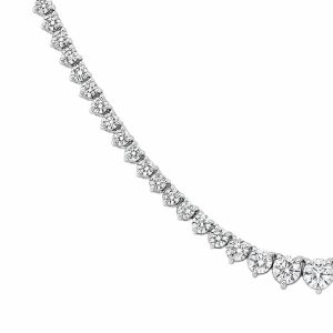 7.50 karat pirlanta suzme boy suyolu gerdanlik modelinin detay gorunumu